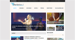 Desktop Screenshot of bariatrico.cl